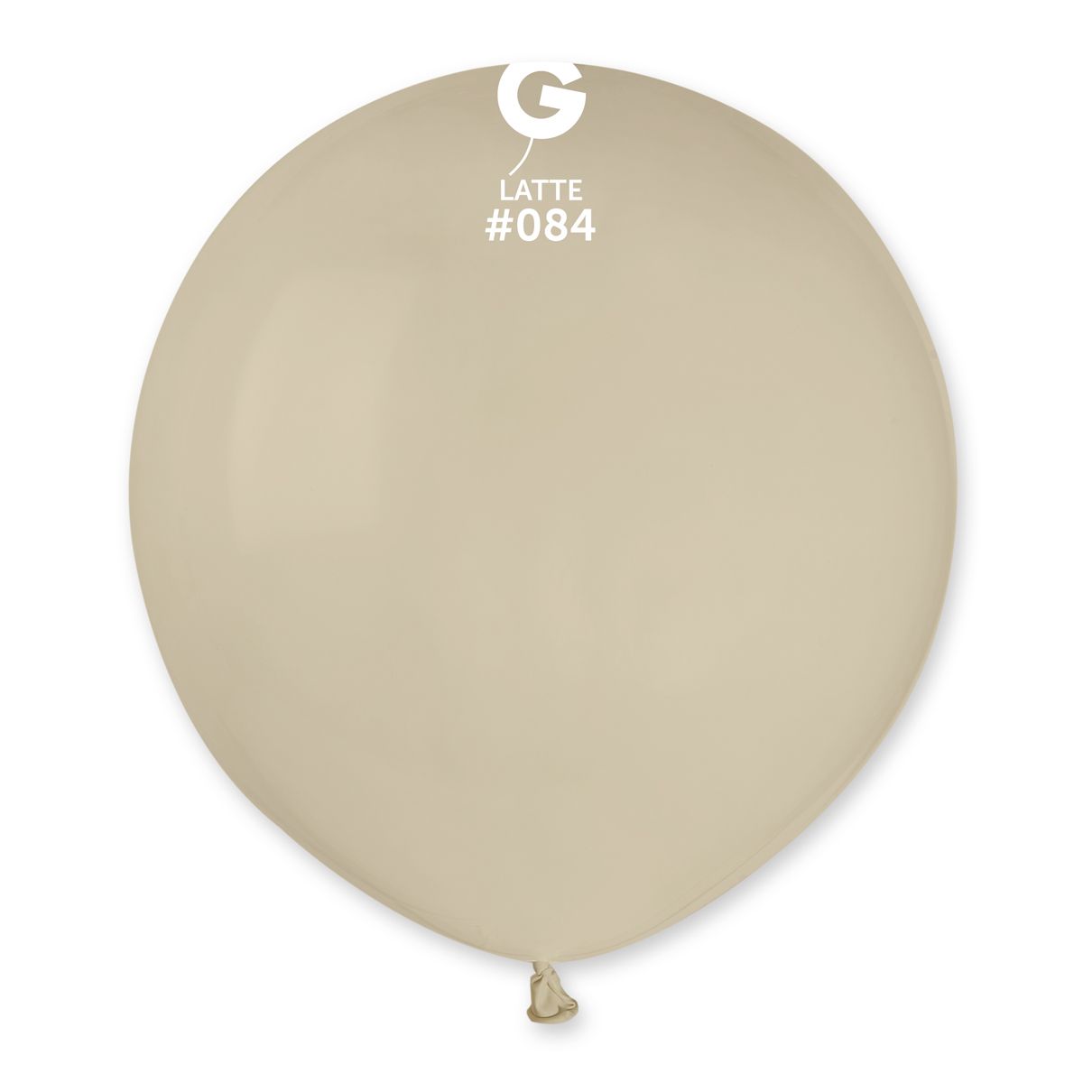 #084 Latte 208451 Standard Color 19 in 25pcs Gemar Balloons