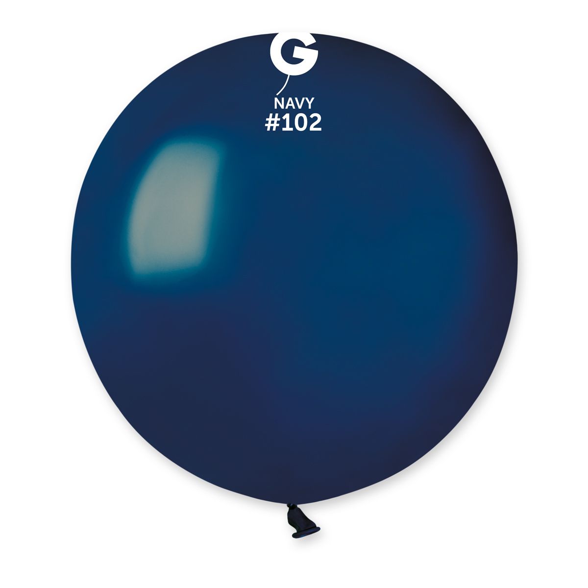 #102 Navy 1022058 Standard Color 19 in 25pcs Gemar Balloons