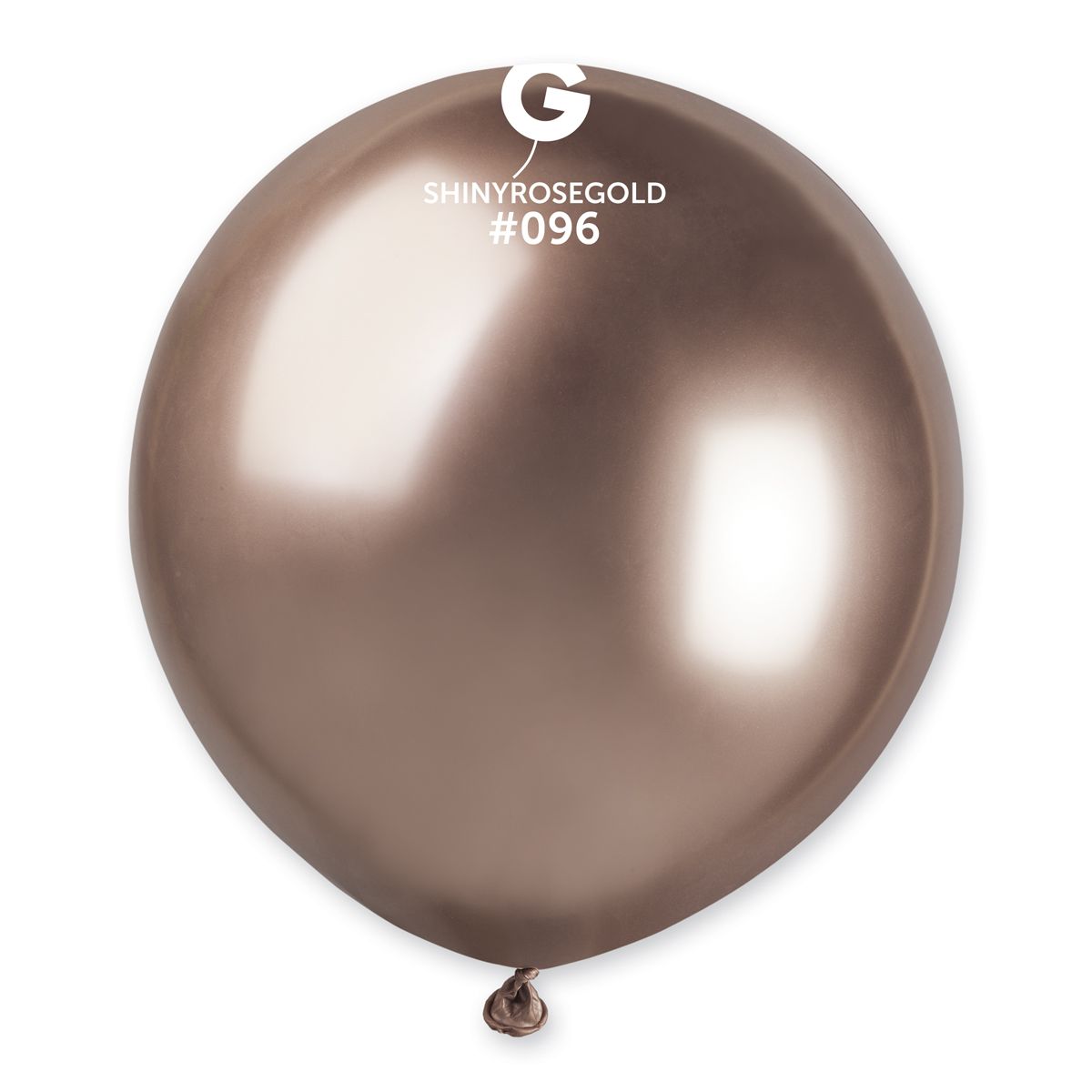 #096 Shiny RoseGold 159653 - 19 in 25pcs