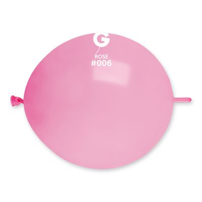 #006 Rose 130607 - 13 in G-LInk 50pcs Gemar balloons