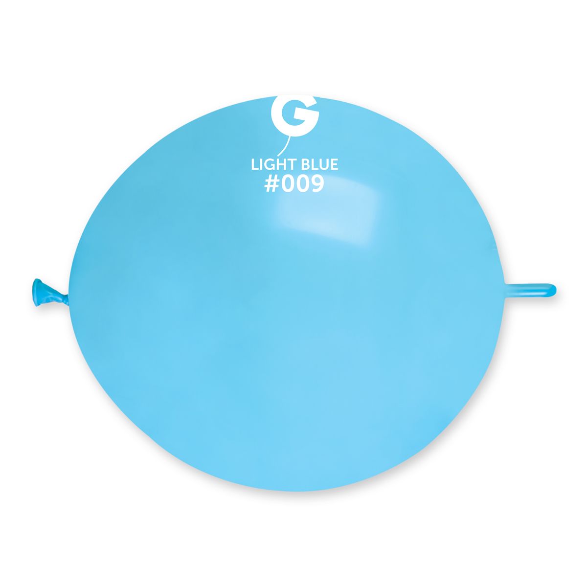 #009 Light Blue 130904 - 13 in G-Link 50pcs Gemar Balloons