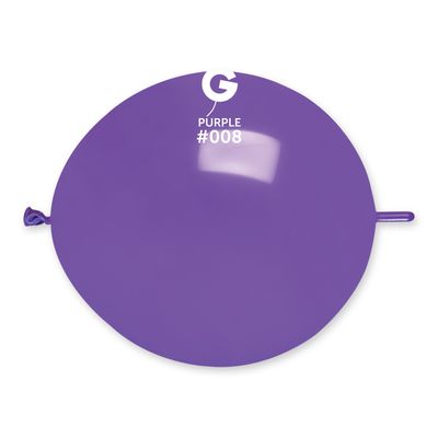 #008 Purple 130805 - 13 in G-Link  50 pcs Gemar Balloons