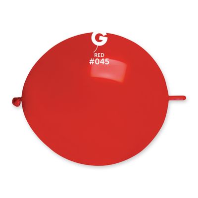 #045 Red 134506 - 13 in  G-Link 50pcs Gemar balloons