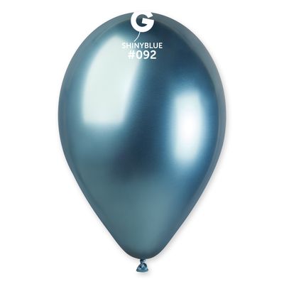 #092 Shiny Blue 129250 - 13 in 25pcs Gemar Ballloons
