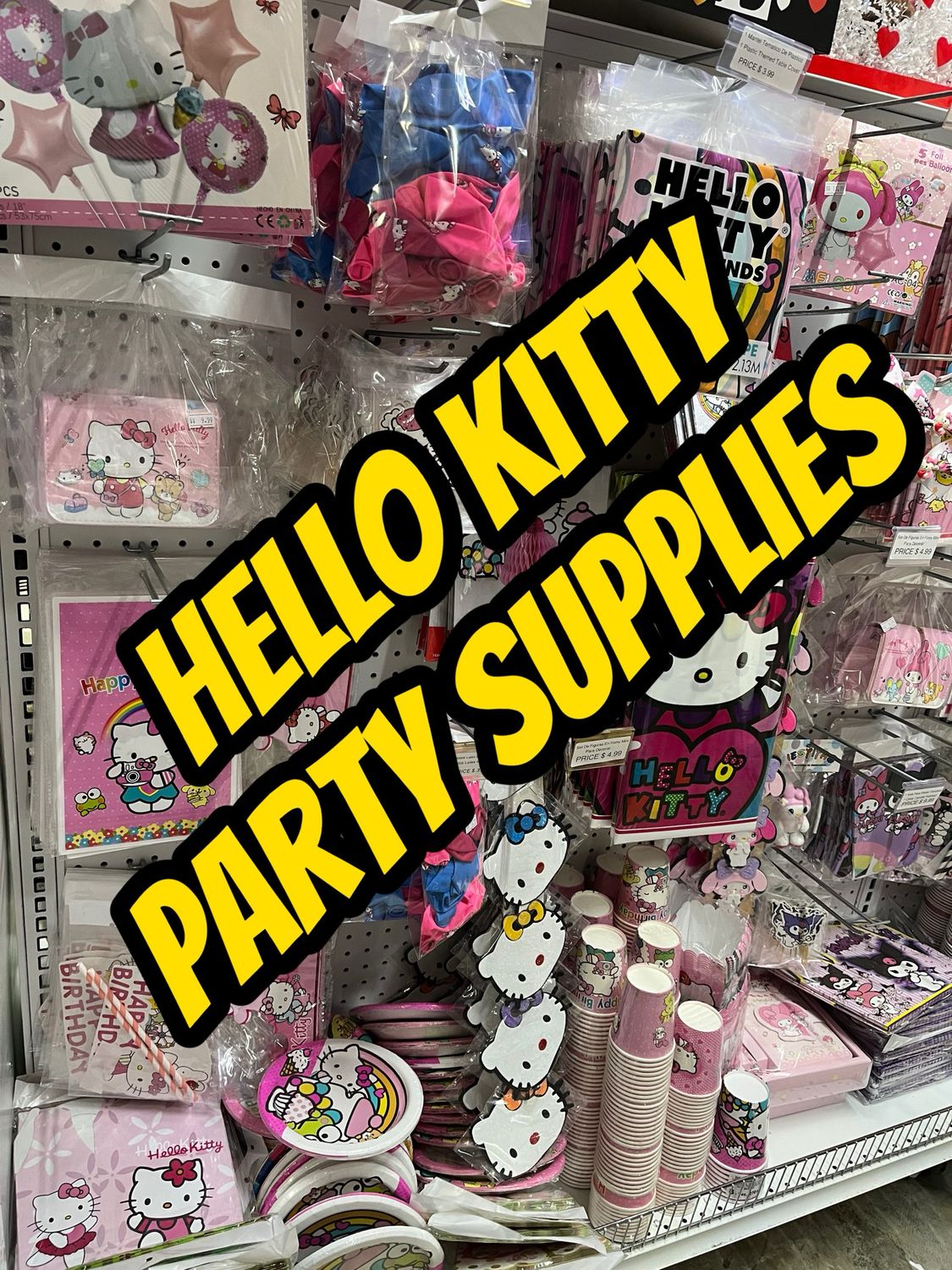 Hello Kitty party Supplies