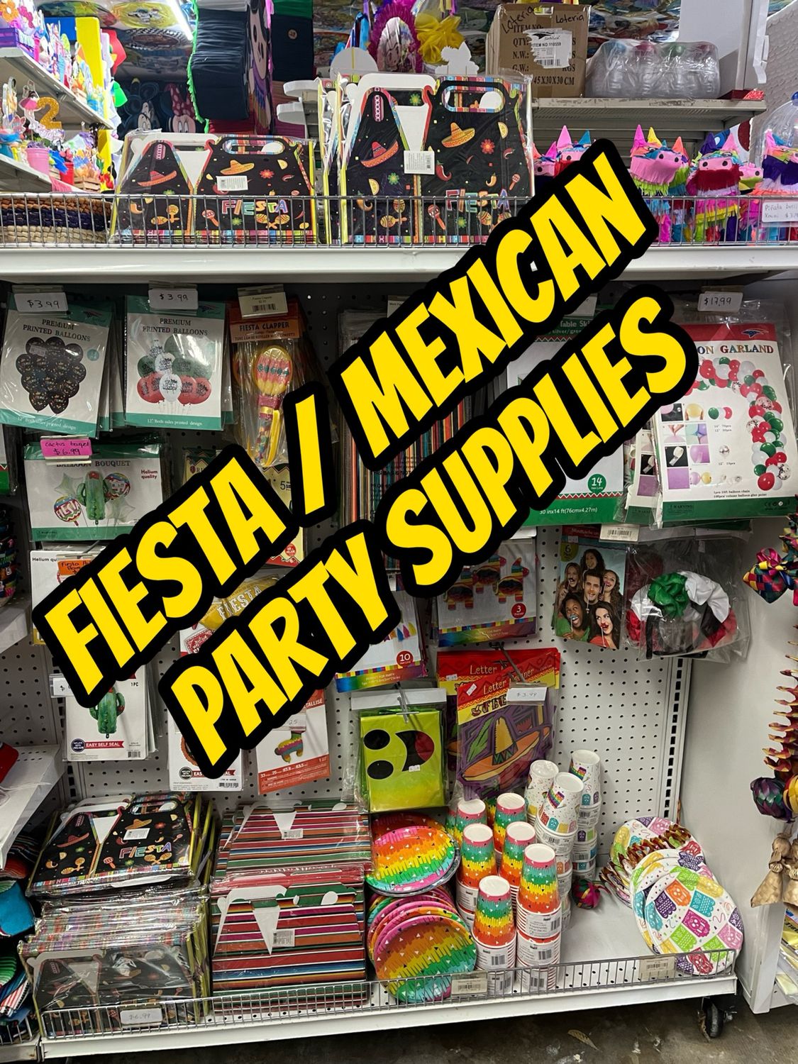 Mexicano Fiesta / Mexican Party Supplies