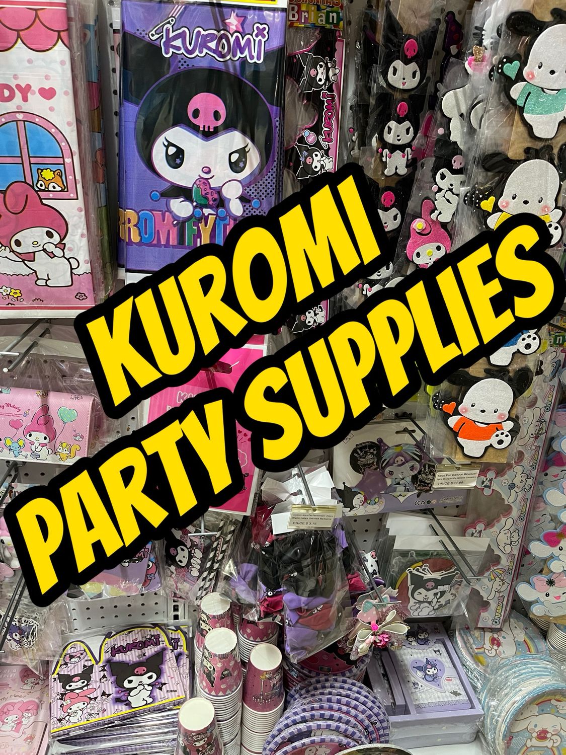 Kuromi Party Supplies