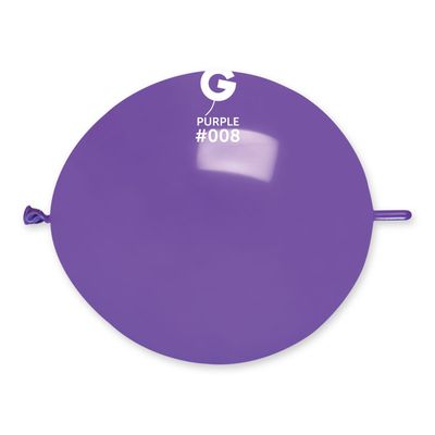 #008 Purple 130805 - 13 in G-Link  50 pcs Gemar Balloons