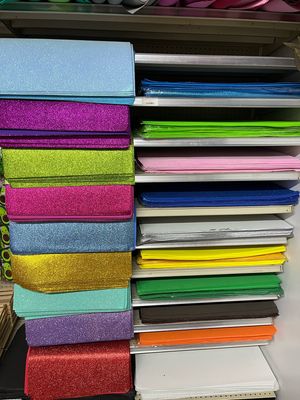 Glitter Fomi Sheets (EVA FOAM)