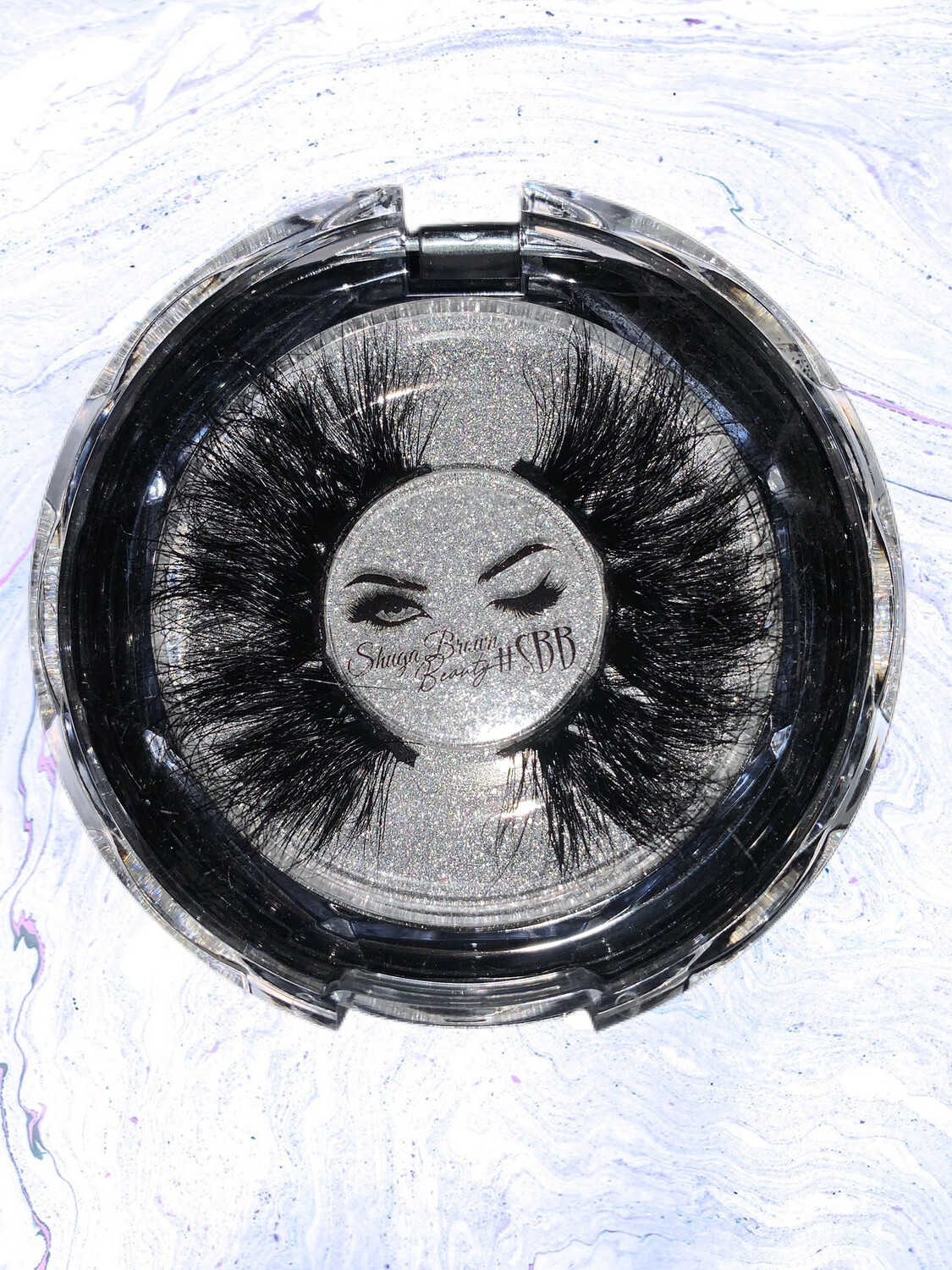 Flirt34 100% mink 4D lash