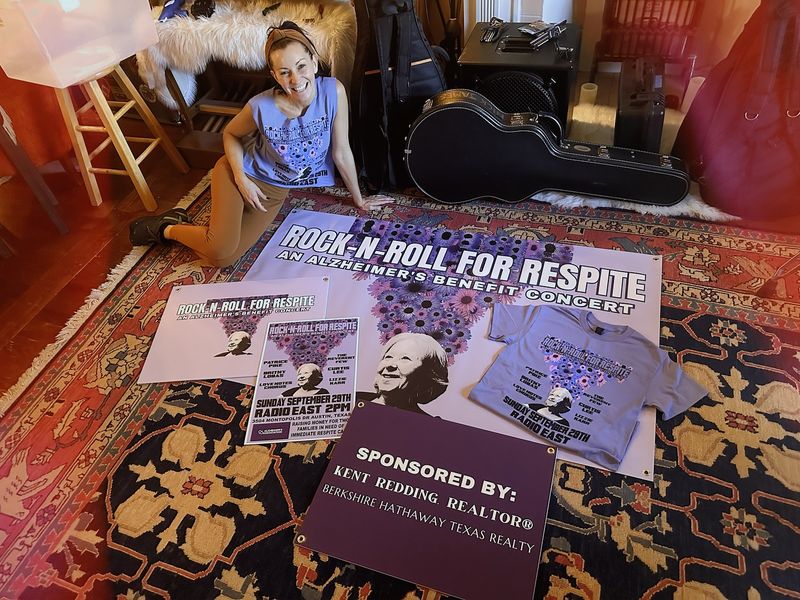 Rock-N-Roll for Respite Care ALZ Shirt