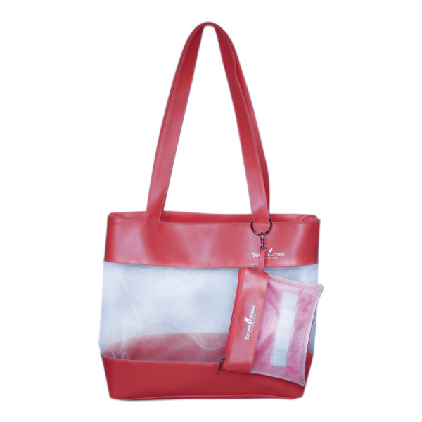 SET DE BOLSA DE PLAYA CON COSMETIQUERA