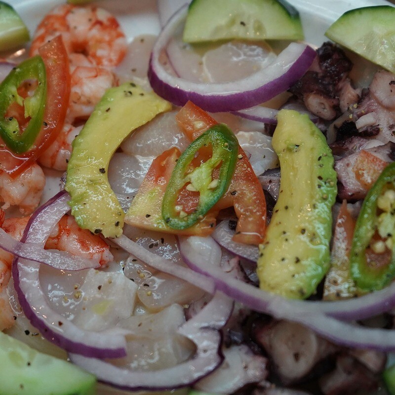 MIXED SEAFOOD PLATTER | BOTANA DE MARISCOS