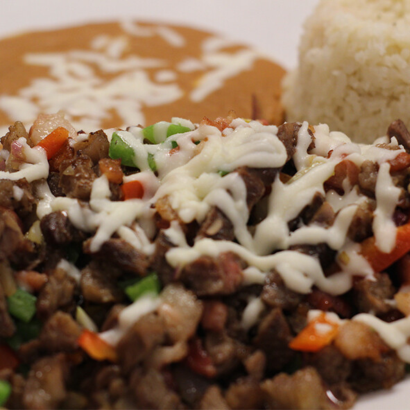 Diced Steak | Alambre