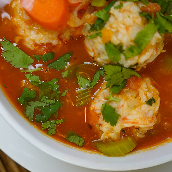Shrimp Meatballs | Albondigas de Camaron