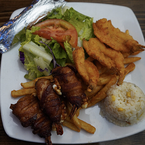 BREADED SHRIMP AND STUFFED SHRIMP