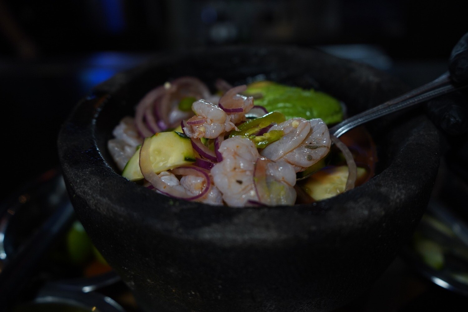 Aguachile Shrimp | Camarones Aguachile*