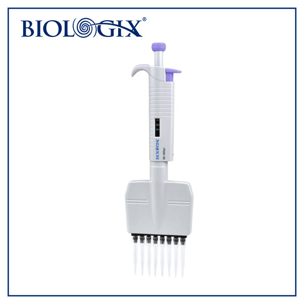Biologix MicroPette Plus Pipettes 8-Channel, 1 Piece/Case