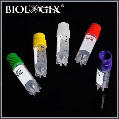 Cryogenic Vials-2.0ml tubes (External Thread, Non-Barcoded) 25/Bag, 500/Pack, 1000/Case