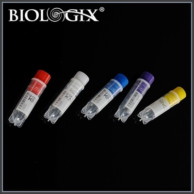 Cryogenic Vials with Side Bardcodes-2.0 ml Internal Thread, 25/Bag, 1000/Case
