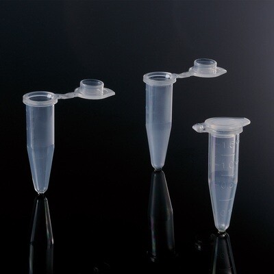 BioLeader Microcentrifuge Tubes-1.5mL, 500 Pcs/Bag, 10 Bags/Case