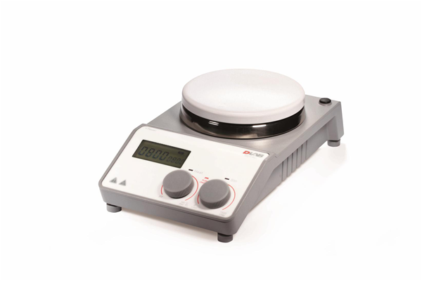 DLAB MS-H-Pro+ 5"  LCD Round Digital Hotplate Magnetic Stirrer with Aluminum Hotplate