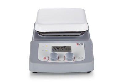 DLAB MS-H380-Pro LCD Digital Hotplate Magnetic Stirrer, Includes Support Clamp and Temperature Sensor