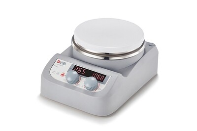 MS-H280-Pro 5" Double LED Digital Hotplate Magnetic Stirrer, Includes Support Clamp and Temperature Sensor