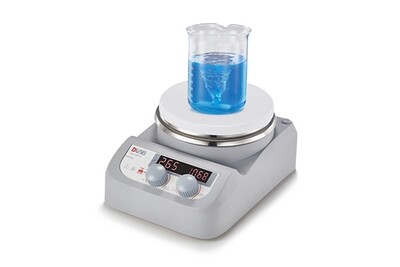 MS-H280-Pro 5&quot; Double LED Digital Hotplate Magnetic Stirrer, Includes Support Clamp and Temperature Sensor