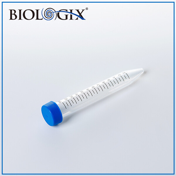 Biologix Centrifuge Tubes Flat Top-15mL (Sterile Bulk) 25/Bag, 500/Case