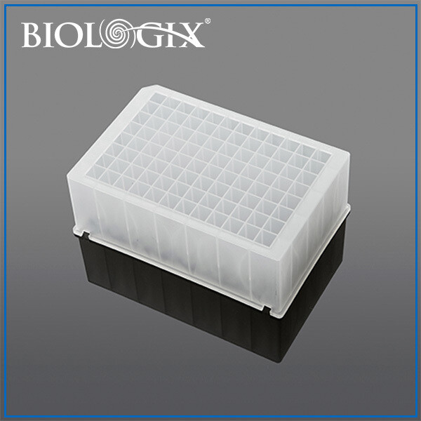 Biologix Deep Well Plates-2.2mL (Square Wells), V Bottom, KingFisher Flex System, 10/Pack, 50/Case