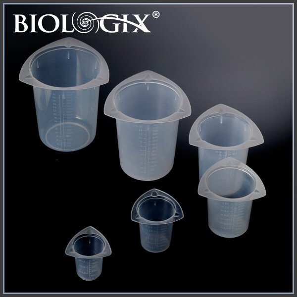 Biologix Beakers-50/100/250/400/800/1000ml, Case of 100
