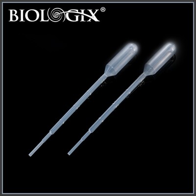 Biologix 1 ml 3ml 162 mm Not Sterilized Transfer Pipets
