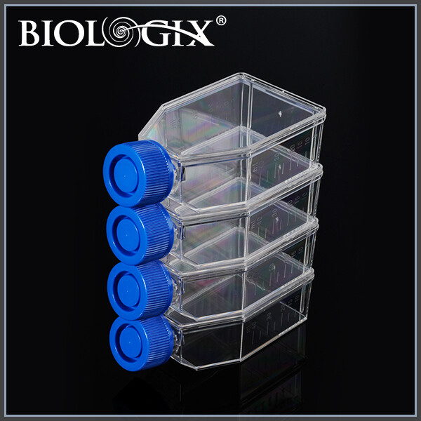 Biologix Cell Culture Flasks 25cm2 with Filter Caps/ Plug -60mL