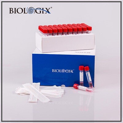 Biologix-Disposable Virus Collection Tube & Transportation, Preservation Medium (Classic) Racked Package