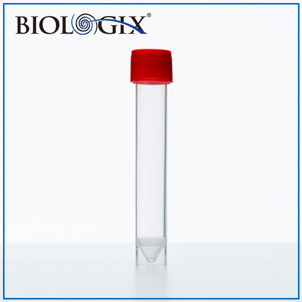 BiologixSample Collection Tube with Caps (10mL), 500 Tubes/ Bag, 500