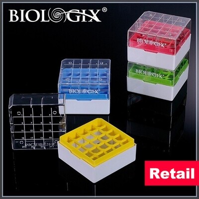 CryoKING PC Cryogenic Boxes-Assorted (2in. 25-Well)