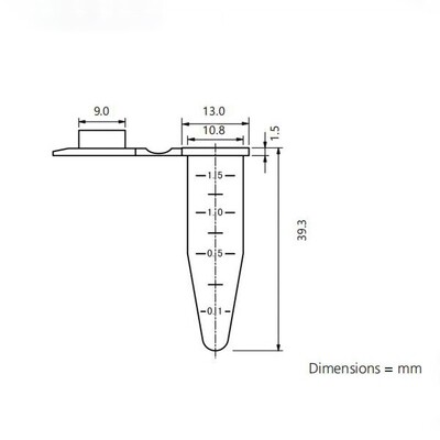 Micro Centrifuge Small Sample Bottle Vials