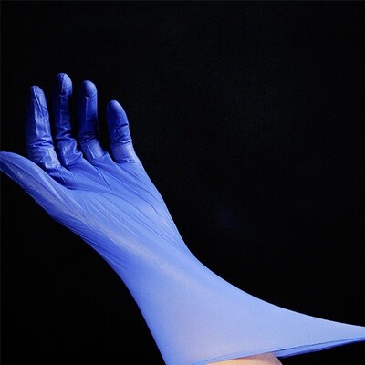 Biologix Disposable Nitrile Gloves, S M L, Blue, 100/Pack, 1000/Case