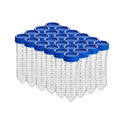 Biologix 50ml Conical Bottom Centrifuge Tubes With Screw Caps, 500/Case