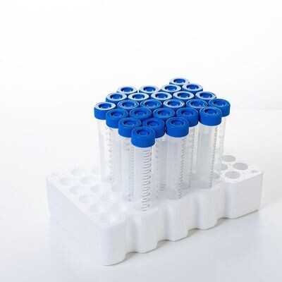 Biologix 15ml Conical Bottom Centrifuge Tubes With Screw Caps, 500/Case