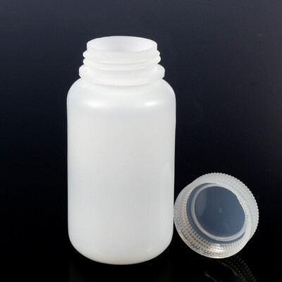 Biologix Wide-Mouth Reagent Bottles-250mL (Natural), Case of 150