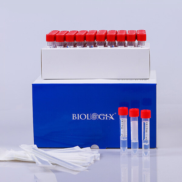 Biologix-Disposable Collection Tube & Transportation, Preservation Medium (Inactivated) Racked Package
