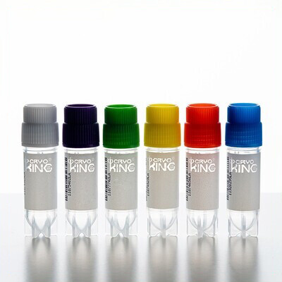 Cryogenic Vial+Box with Side Bardcode-2.0ml External Thread. 6 Sets/Pack