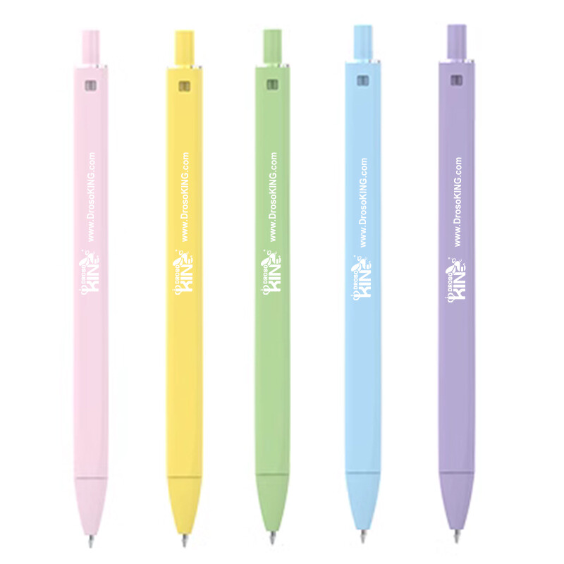Push-type simple gel pen, 1 Piece/Bag