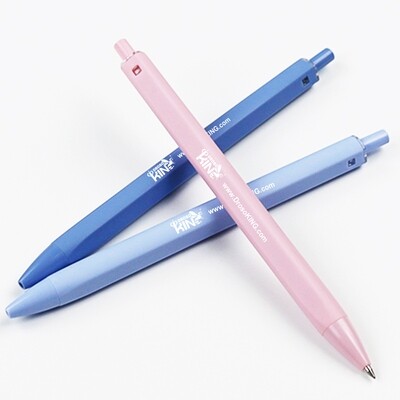 Push-type simple gel pen, 1 Piece/Bag