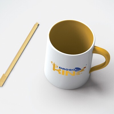 Ceramic Large Capacity Mug, 1 Piece/Bag