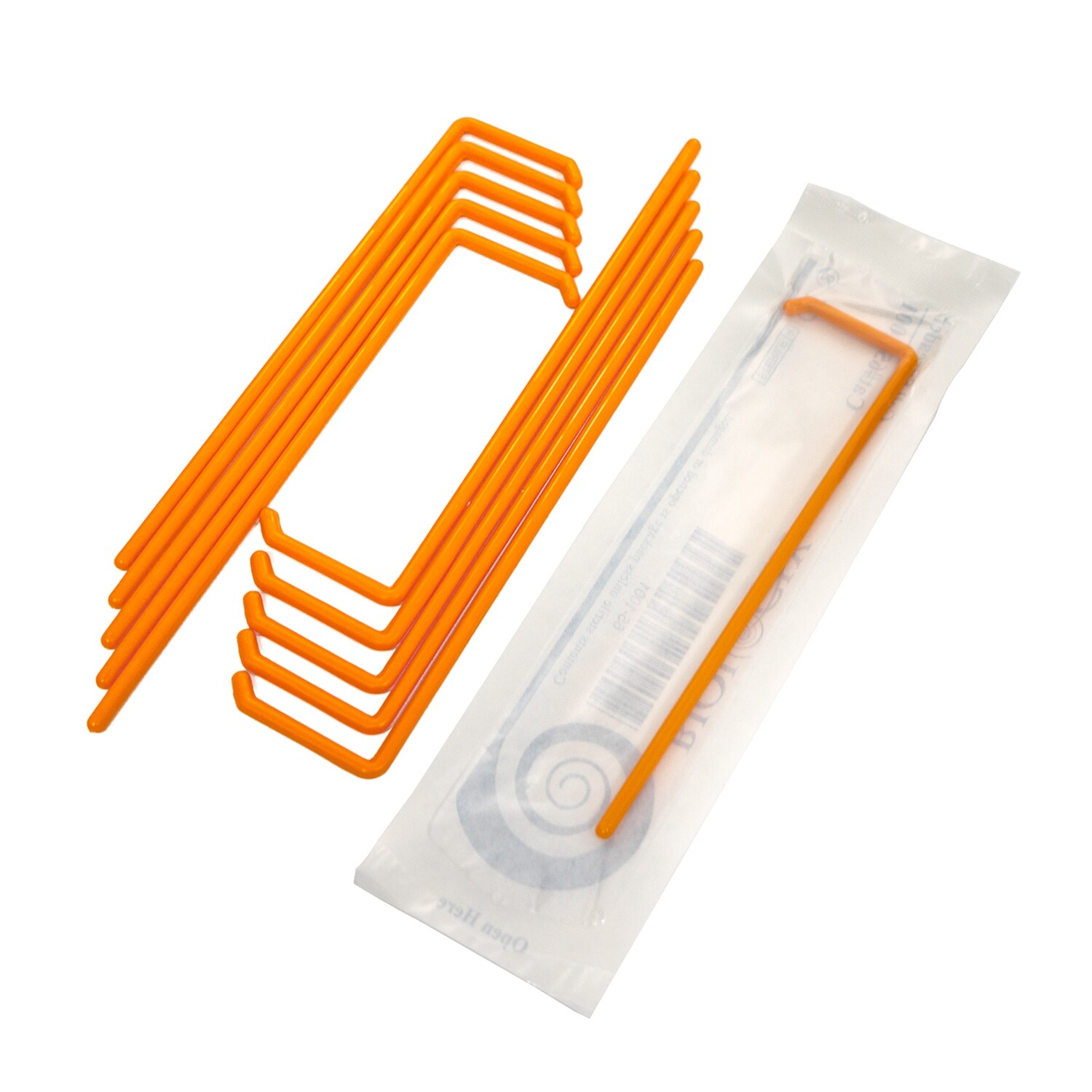 Biologix Cell Spreaders, Orange, Sterile, individually wrapped, Case of 500