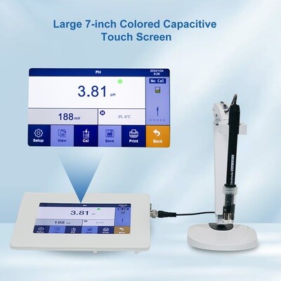 Touch Screen pH/Conductivity Meter