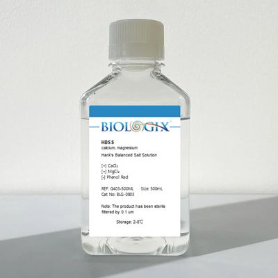 HBSS, with Ca2+&amp;Mg2+,  500mL/1L, Capicity: 500mL